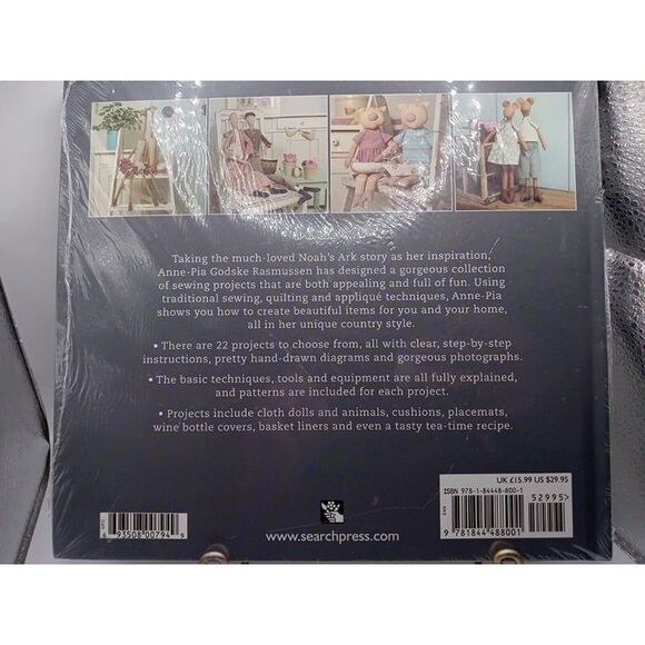Noah's Ark: Sewing, Quilting & Applique, For You & Your Home Rasmussen Hardcover - Picture 4 of 9